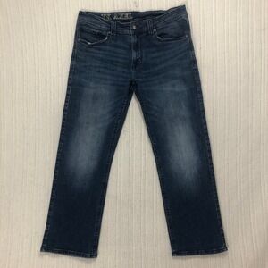 TK AXEL Jeans Mens 34x29 Blue Denim Pants Relaxed Straight Leg Modern Fit‎